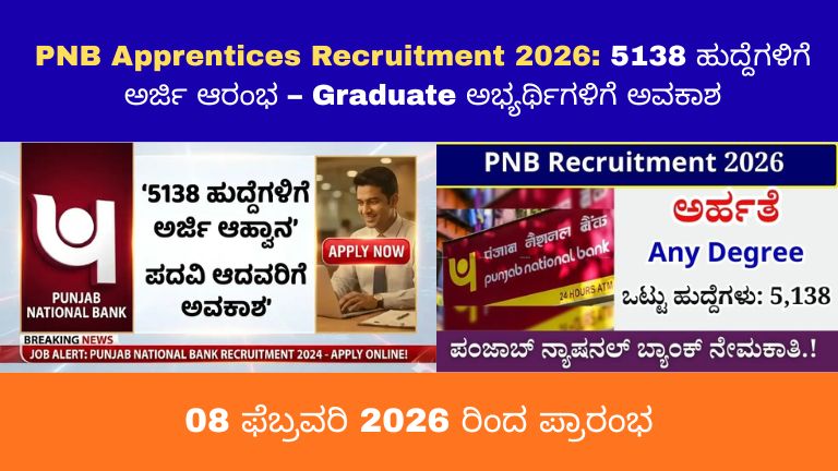 PNB Apprentices Recruitment 2026